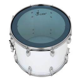 Marchando profissional do tambor com pele azul, percussão instrumento prática, percussão instrumento, bateria ajustar chave, baqueta, Backstrap peças, 14" - Image 4