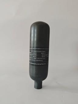 ALSAFE-Air Fibra De Carbono Cilindro Tanque De Alta Pressão, HPA Garrafa, M18 * 1,5, 300Bar, 4500Psi, 0.6L, 600cc, Novo Estilo - Image 3