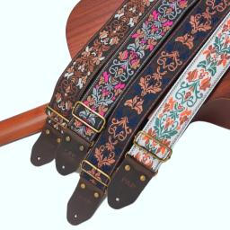 Correia de bronze cavalo, guitarra PP Strap, estilo étnico Vintage, S85 - Image 1