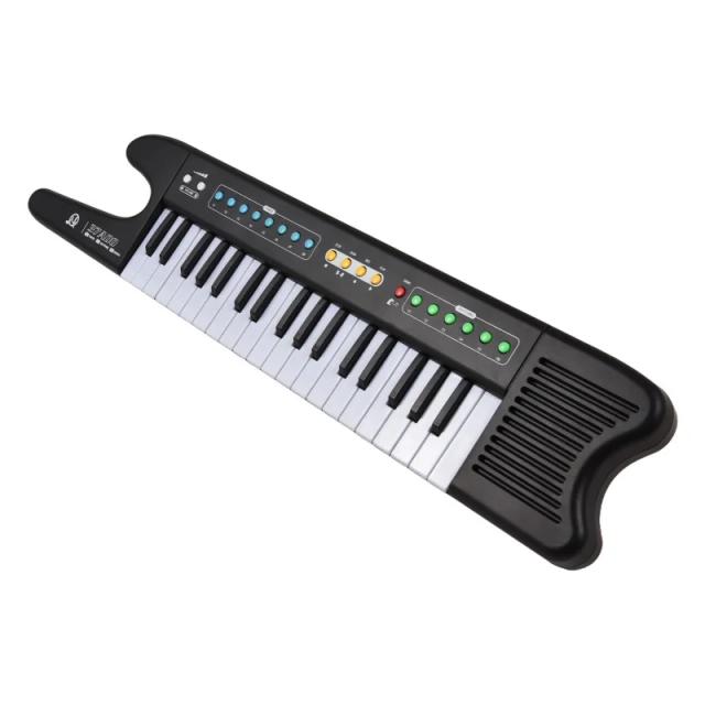 Teclado Eletrônico Portátil de 37 Teclas com 8 Tons, 6 Ritmos e 10 Demos – Ideal para Iniciantes em Música