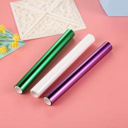 19.3cm x 5m nova folha reativa de toner por impressora a laser e papel laminador holográfico transferência de calor artesanato folhas nova ferramenta diy 2024 - Image 1