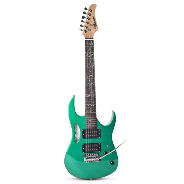 Mini guitarra elétrica colorida para crianças - instrumento musical profissional para viagens e fabricação OEM