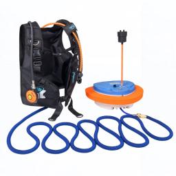 Atualizado mergulho equipamento respiratório subaquático snorkel suporte mais profundo a 14 metros de mergulho ventilador móvel - Image 5