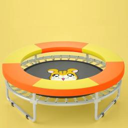Diâmetro Trampolim para Crianças, Saltando Exercício, Saltando Cama, Entretenimento Esportivo, Indoor Baby, 120cm - Image 4