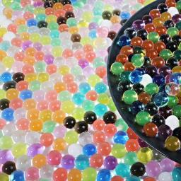 6000 pçs/saco novas bolas orbiz que crescem em órbitas de água bolas de cultivo na água multi branco claro cristal solo hidrogel bolas - Image 5