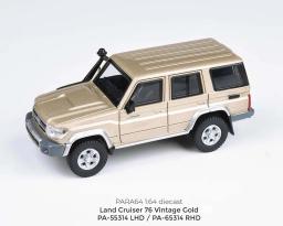 Carros de brinquedo diecast liga, modelo de simulação, presente coleção, LandCruiser 76, escala 1:64, para6464 - Image 2