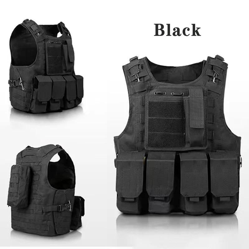 Equipamento militar tático para criança, Colete para porta-placas, Equipamentos de caça e Paintball, Airsoft Combat, Molle Assault ao ar livre, Coletes CS para crianças - Image 1