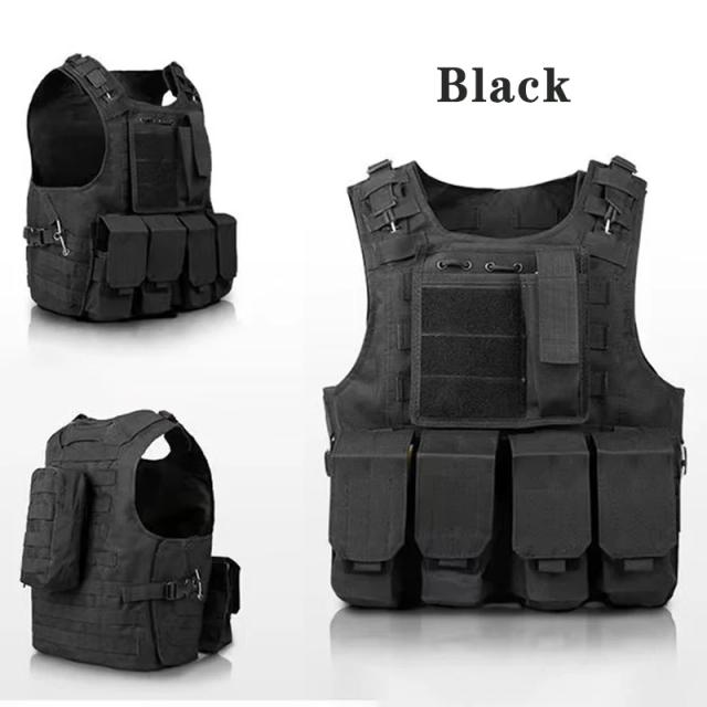 Colete Tático Infantil para Caça e Paintball - Equipamentos Molle para Aventura ao Ar Livre