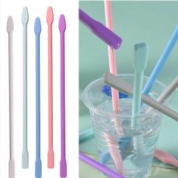 Reutilizável Silicone Stir Stick, Facial Make Up, Agitando Varas para Mistura de Resina Líquida Pintura Epoxy, DIY Artesanato Fazendo Ferramenta, 14 cm, 16 cm, 20cm - Image 1