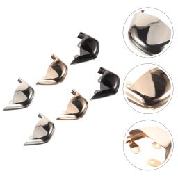 Saltos altos para proteger a cabeça, acessórios de sapato, protetor de inicialização, pontas encobrir, protetores de metal toe, 3 pares - Image 1