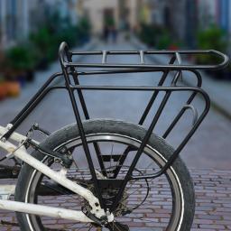 Rack de carga traseiro de bicicleta, prateleira resistente, porta-bagagens traseiro para bicicletas de montanha, bicicletas de estrada, 20 ", bicicletas dobráveis - Image 2