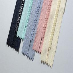 Saco com zíper de resina com cauda fechada, bolso curto, multicolorido, 5 #, 15cm, 10pcs - Image 6
