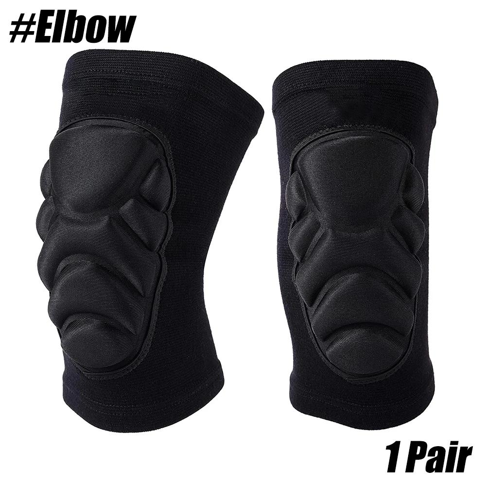 Joelheiras de proteção para ciclismo, cotovelo de joelho, suporte de cinta, snowboard, patinação, skate, esportes radicais, 1 par - Image 1