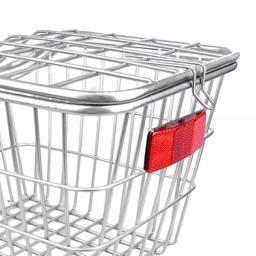 Metal Wire Bicycle Rear Basket, Cesta de carga para Folding Bike, Novo, 1Pc - Image 6