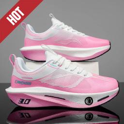 Tênis de Corrida com Placa de Carbono, Especializado para Maratona, Respirável e Leve, Confortável para Mulheres, Sneakers Antiderrapantes - Image 5
