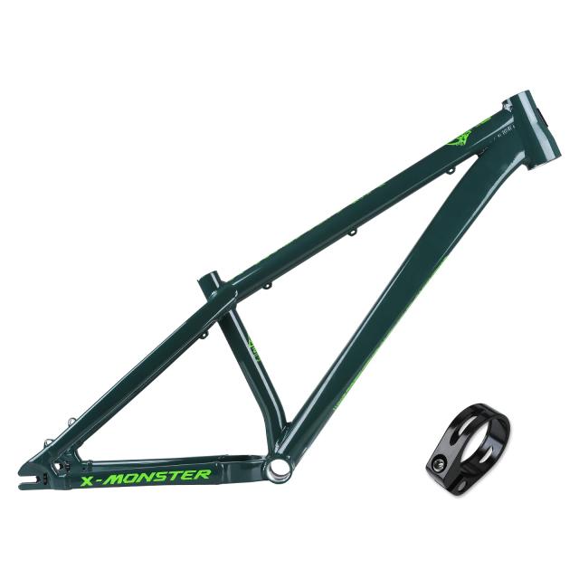 SPEEDONE Quadro X-MONSTER Salto de Sujeira 26" Liga Alumínio Ultraleve Hardtail DJ BMX