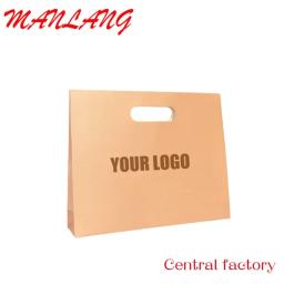 China Saco De Papel De Presente Com Seu Próprio Logotipo, Branco, Luxo Impresso, Custom Die Cut Design, Sacos De Papel De Compras De Varejo, Fabricantes - Image 5