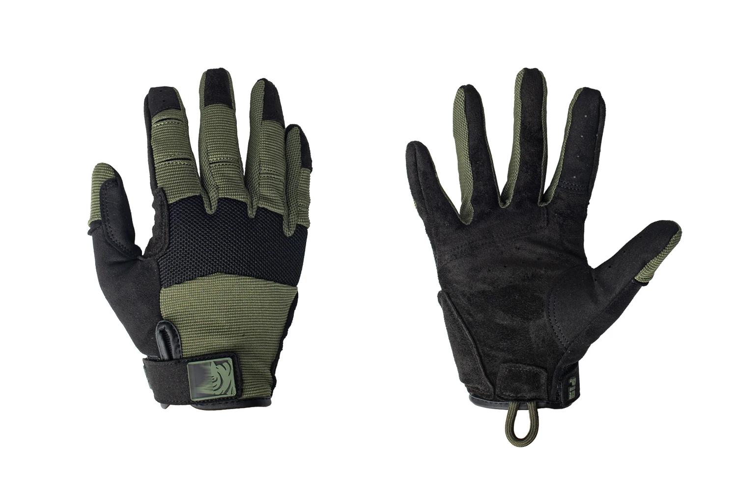 Luvas táticas do tiro para o acampamento exterior e o ciclismo, respirável, leve, antiderrapante, tela táctil - Image 1