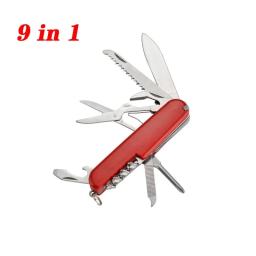 Multifuncional faca dobrável de aço inoxidável, facas do exército, bolso, caça, ao ar livre, Camping, sobrevivência, EDC, ferramenta, 5, 7, 9, 11 em 1 - Image 6