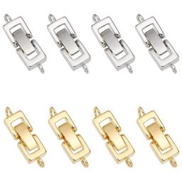 5 conjuntos de bronze dobre sobre fechos de metal fivelas prendedor fecho para diy jóias fazendo colar pulseira fim conector acessórios - Image 1