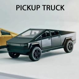 1:36 coleção caminhão liga simulação brinquedo carro modelo de metal diecasts veículos captador decoração do carro criança meninos brinquedos presentes natal - Image 1