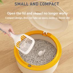 Madden Pet estrume Bucket, Lixeira especial, Bacia de lixo Cat Proof Odor, Pequenos produtos Pet - Image 1