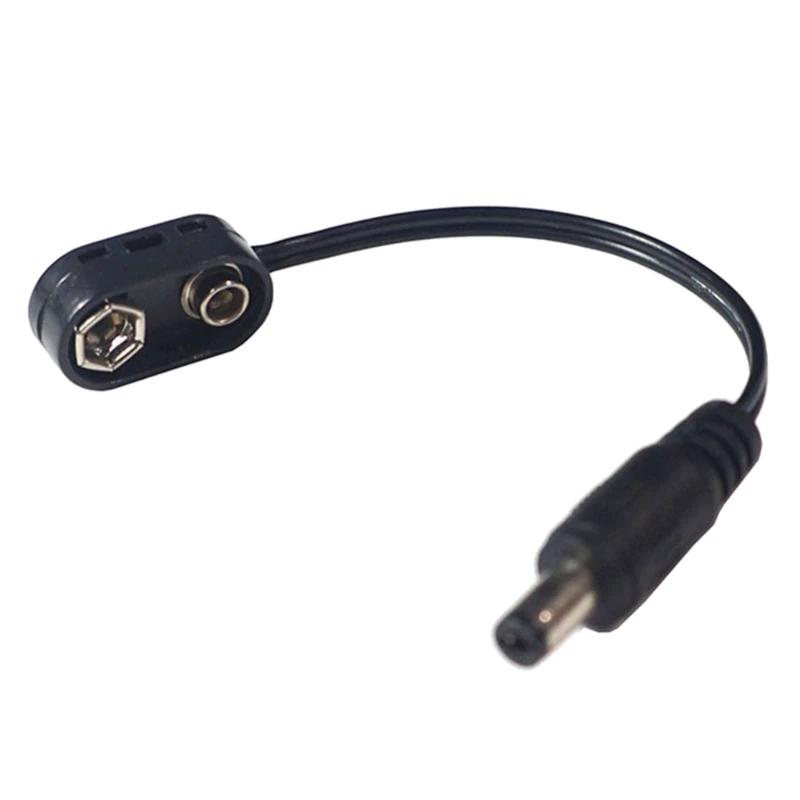 77hc 9v conversor clipe bateria alimentação conector pressão 9 volts adaptador eliminadores energia para - Image 5