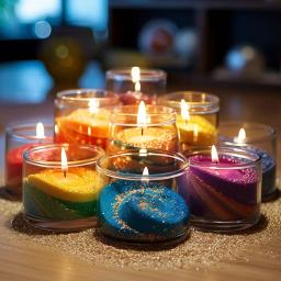 Cera De Areia Natural Para Fazer Vela, Colorido, Decoração DIY, Pintura Em Areia, Corante, Floco De Neve, Suprimentos - Image 4