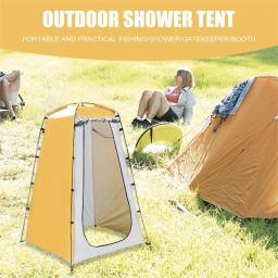 Portable Privacy Shower Tent, Exterior, Impermeável, Vestirio, Abrigo para Camping, Caminhadas, Praia, Vaso sanitário, Banheiro - Image 3
