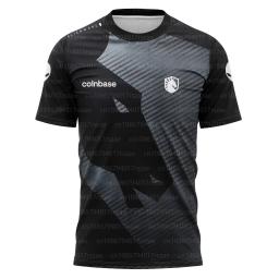 T-shirt de manga curta com identificação personalizada masculina, uniforme de jogo esportivo, camiseta respirável, mais novo, 2022 - Image 1