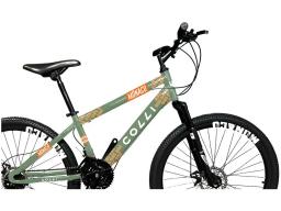 Bicicleta Aro 26" Colli Mônaco Freio a Disco de Aço 21 Marchas - Image 3