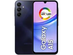Smartphone Samsung Galaxy A15 6,5" 128GB Azul Escuro 4G 4GB RAM Câm. Tripla 50MP + Selfie 13MP 5000mAh Dual Chip - Image 1