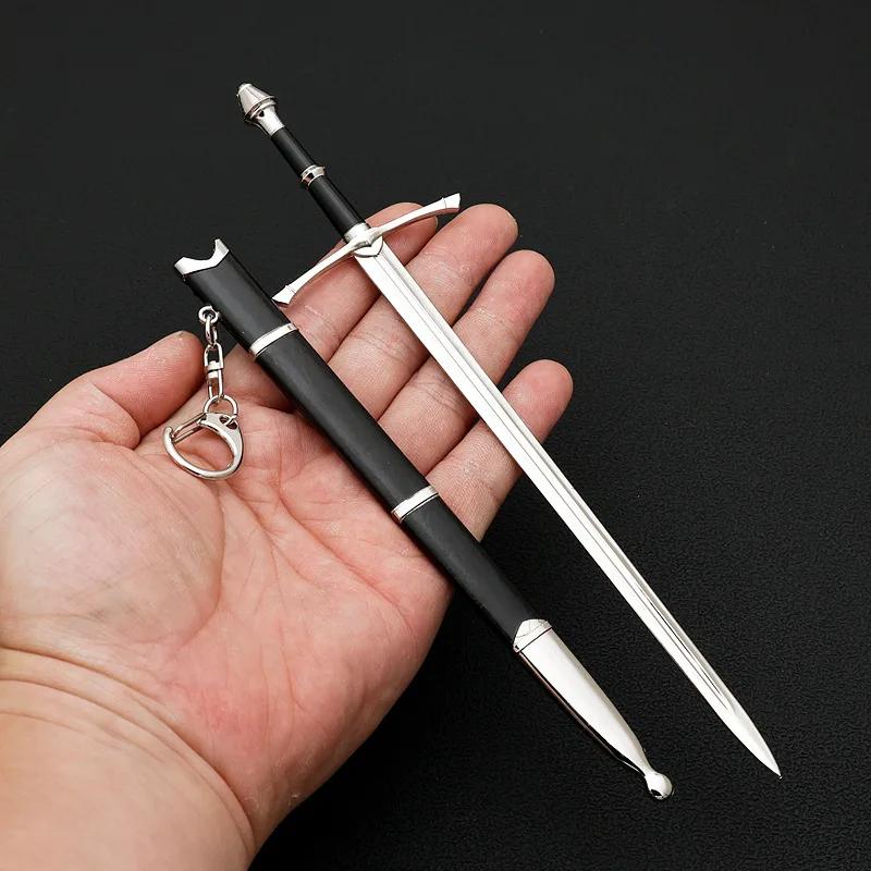 22 CM (8,66 polegadas) Aragorn Periférico [Espada de Strider] Brinquedo Modelo, Modelo de Arma em Miniatura com bainha, Não Afiada, Coleção - Image 1