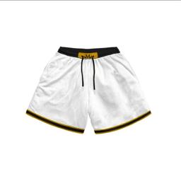 Calções de praia com estampa anime masculino e feminino, calça curta esportiva treino fitness, malha de jogging de ginástica, shorts casuais, verão - Image 5