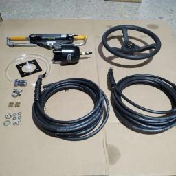 Kit de Direção Hidráulica Externa Barco Sistema Marinho, Cilindro Hidráulico, Bomba Leme, 150HP - Image 4