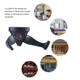 Rack de suporte de bola sem perfuração, montado na parede, esportes, basquete, futebol, armazenamento, exibição na parede interna, casa, 1-5pcs - Image 4