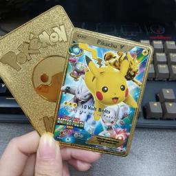 Arceus Vmax Pokemon Metal Cartões, DIY Game Collection Cartões, Ouro Edição Limitada, Pikachu Charizard, Presente Kids, Ponto 10000 - Image 4