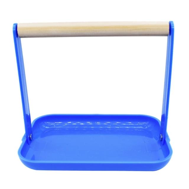 Suporte de Ginásio para Papagaios com Bandeja e Acessórios para Lazer e Conforto