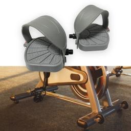 Pedal da bicicleta do exercício com correia ajustável, 9/16inch, acessórios antiderrapantes, resistentes, para a bicicleta do girador - Image 5