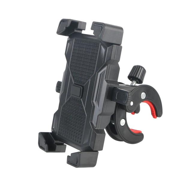 Suporte Ajustável para Telefone de Motocicleta com Rotação para Navegação GPS e Câmeras Compatível com iPhone, Samsung, Huawei e Xiaomi