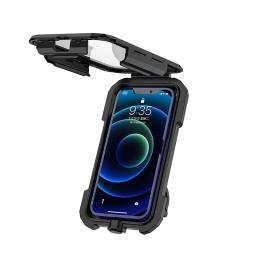Suporte para celular de bicicleta, à prova d'água, capa, guidão, espelho retrovisor, suporte para celular de 4.7 a 6.8 polegadas - Image 3