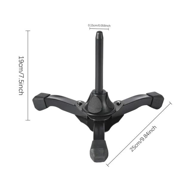 Tripé Portátil Estável para Clarinete e Oboé: Suporte Ideal para Instrumentos de Sopro