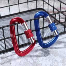 D Forma Mosquetão de Segurança Profissional, Chave Ganchos, Escalada Segurança, Master Lock, Outdoor Montanhismo Ferramenta de Proteção, 12 KN, 24 KN, 25KN - Image 2