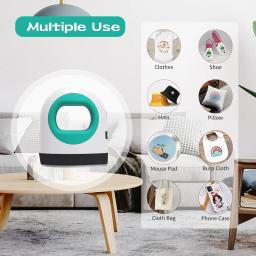 Mini máquina portátil da imprensa do calor, projetos de transferência do aquecimento, ferro pequeno para t-shirts e chapéus - Image 2