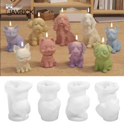 Molde silicone divertido forma cachorro para criação artesanal, decorações personalizadas para cães - Image 5