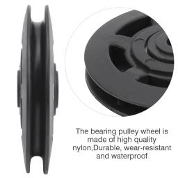 Polia De Rolamento De Nylon Durável, Roda Wearproof, Ginásio Cabo, Universal Peça De Equipamento De Fitness, 95mm, 10Pcs por Conjunto - Image 2
