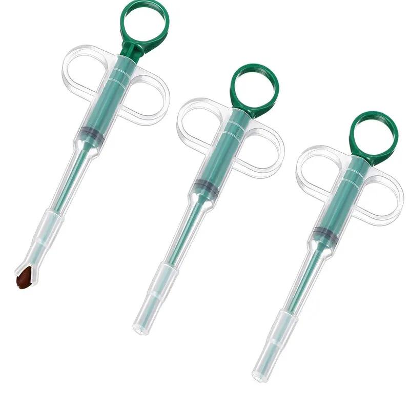 Pet Pill Plunger para cães e gatos pequenos, Seringa Pusher Gun, Dispenser Shooter, Soft Tip Tablet, Seringa Pusher, 3 pcs - Image 5