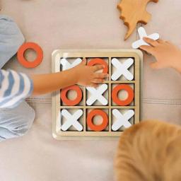 Brinquedo clássico interativo XO Game para crianças e adultos, Decoração de mesa de café, Jogos Divertidos, Educacional, Cérebro, Estratégia, Puzzle - Image 4