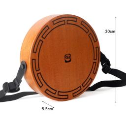 Cajon-Octogonal Tambor De Madeira, 2 Tone, Flat Hand Tambor, Percussão Instrument, Alça ajustável, sacos de armazenamento, portátil - Image 2