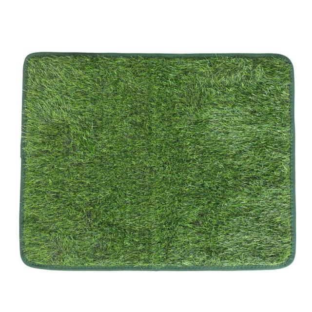 Treinamento de Animais de Estimação: Potty Portátil com Pee Pad, Tapete de Urina e Bandeja Grass House para Cães e Gatos
